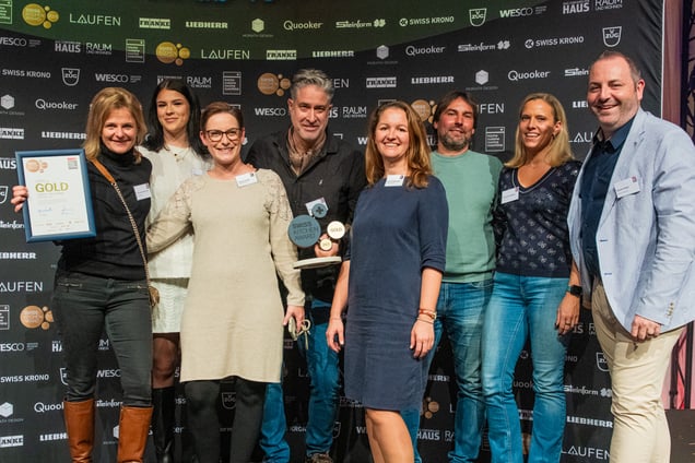 fav Schönste Küche - Gold - f&f küchen ag